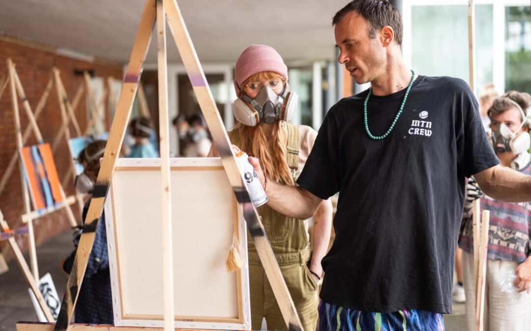 Graffiti Workshop Am Queckenberg